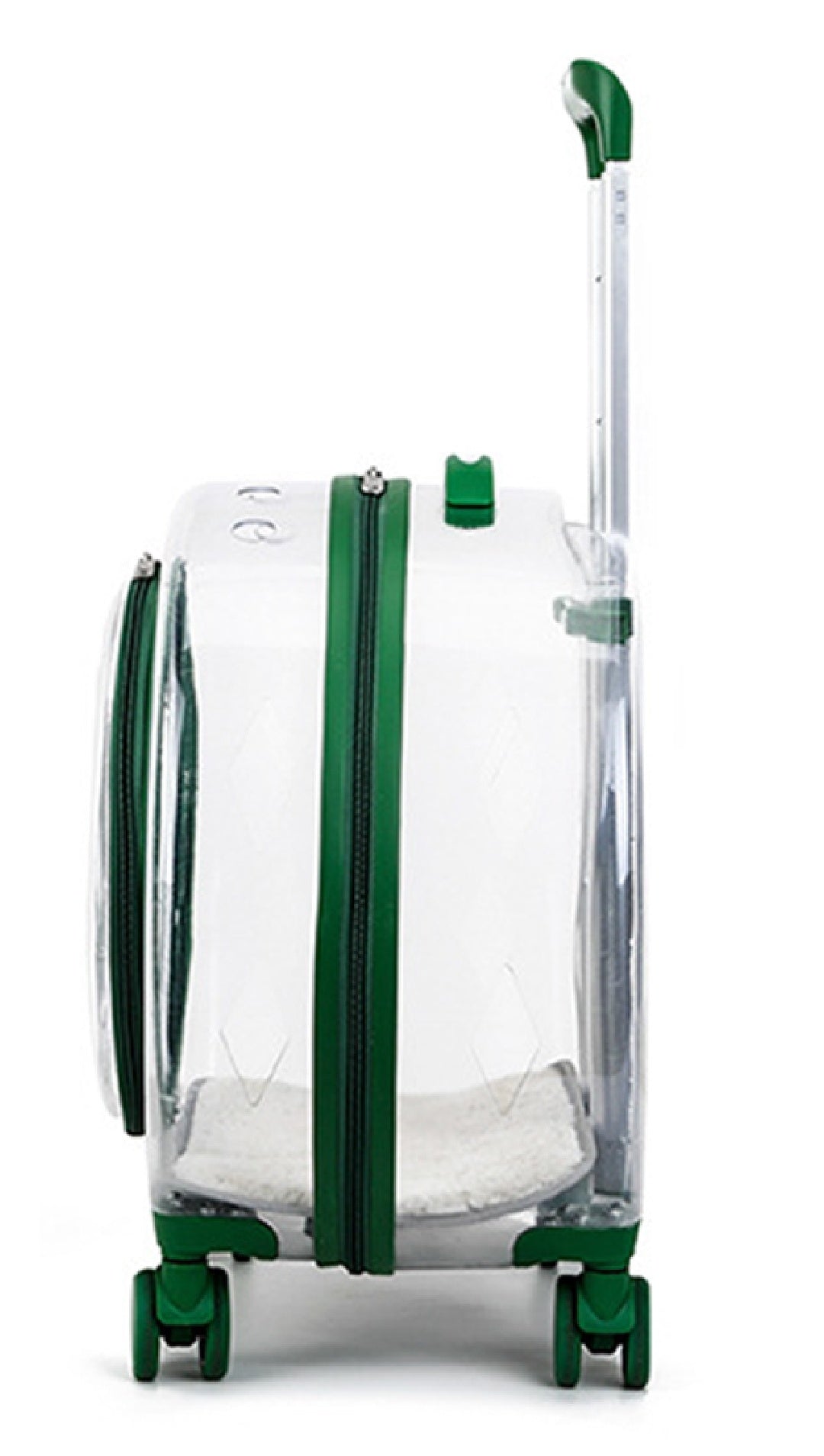 عربة فاخرة معتمدة من شركات الطيران - وردية اللون