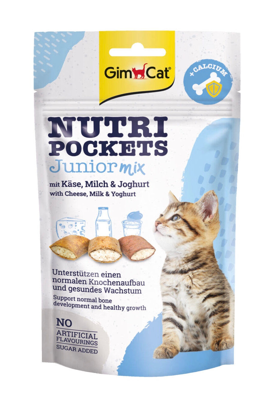 Gimcat Nutri pockets -Junior mix 60g