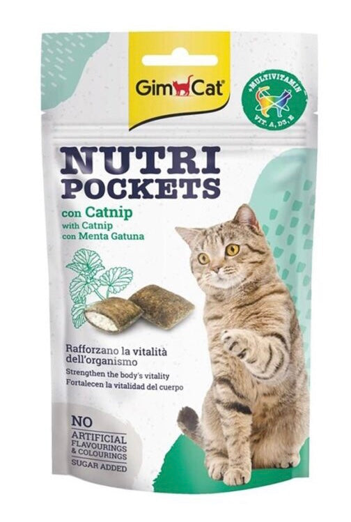 Gimcat-nutri catnip و Multi-vitamin 60g