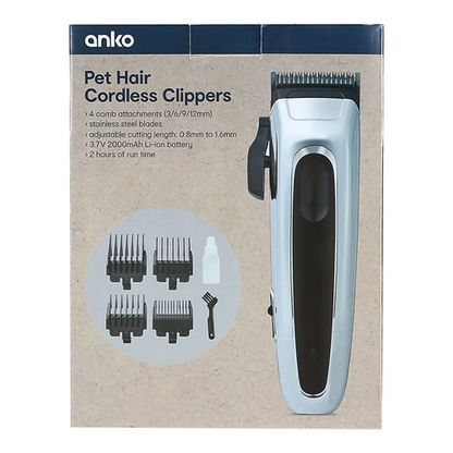 Anko Cordless Pet Hair Clippers