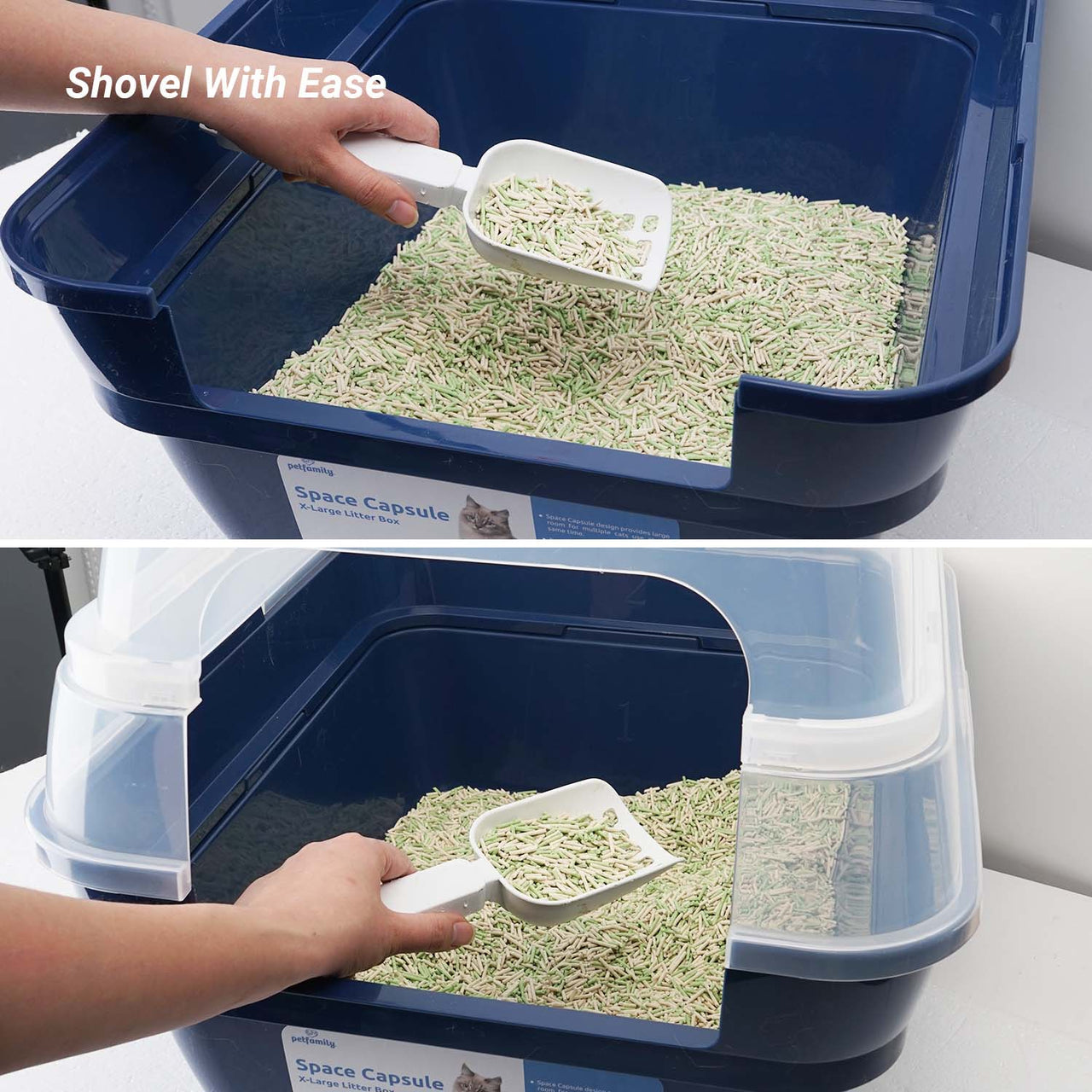 سندوقی زبڵ و خاشاک خێزانی ئاژەڵە ماڵیەکان