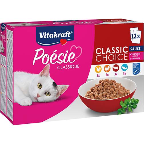 Vitakraft Poésie · sliced in sauce 85g