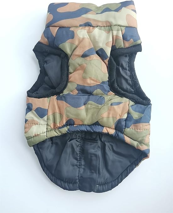 Pet Puffer Zipper Vest M