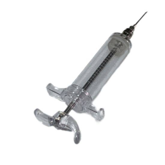 Veterinary reusable animal syringe 20ml