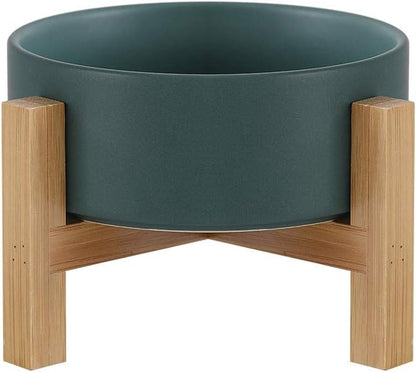 طبق طعام مرتفع مع حامل للمياه 21 سم