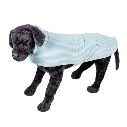 Dog jacket corduroy grey Small S