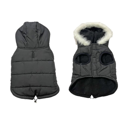 Dog jacket puffer eskimo black XS