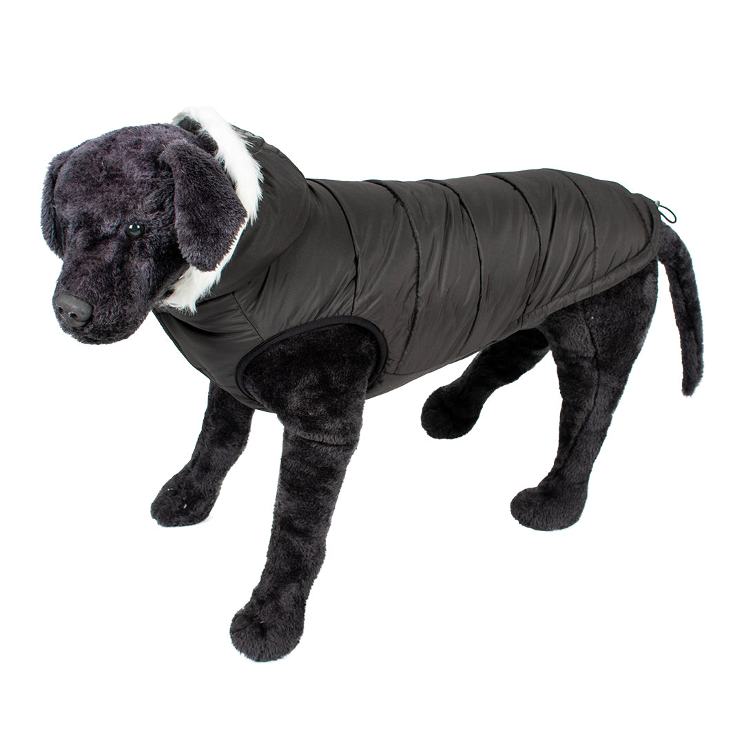 Dog jacket puffer eskimo black XS