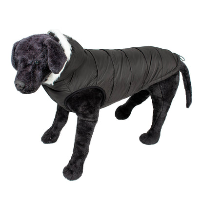 Dog jacket puffer eskimo black XS