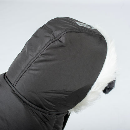 Dog jacket puffer eskimo black XS