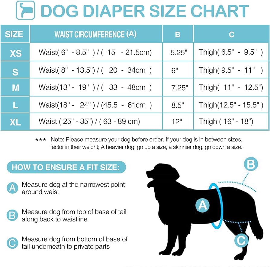 حفاضات أفونت للحيوانات الأليفة - مقاس S 1X