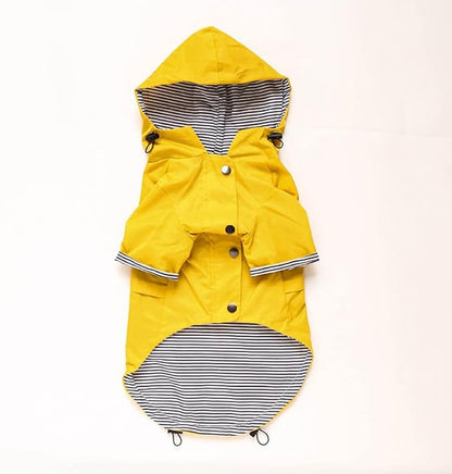 nylXPc-Zy Waterproof Jacket Pet Raincoat  2XL