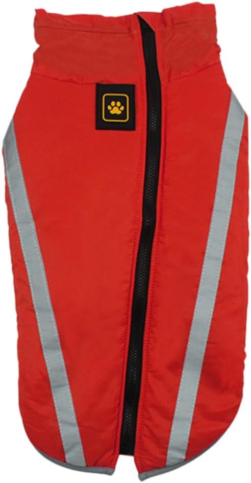 چاکەتی زستانەی سەگی PATKAW پاڵتۆی گەرم ڕەنگدانەوەی 4XL