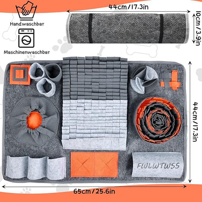 سجادة شم قابلة للغسل للكلاب من FWLWTWSS 