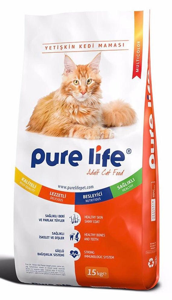 Pure Life Multicolor Adult Mix 15Kg