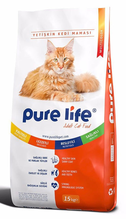 Pure Life Multicolor Adult Mix 15Kg