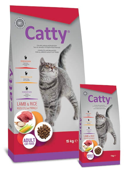 Catty Adult Lamb & Rice 1Kg