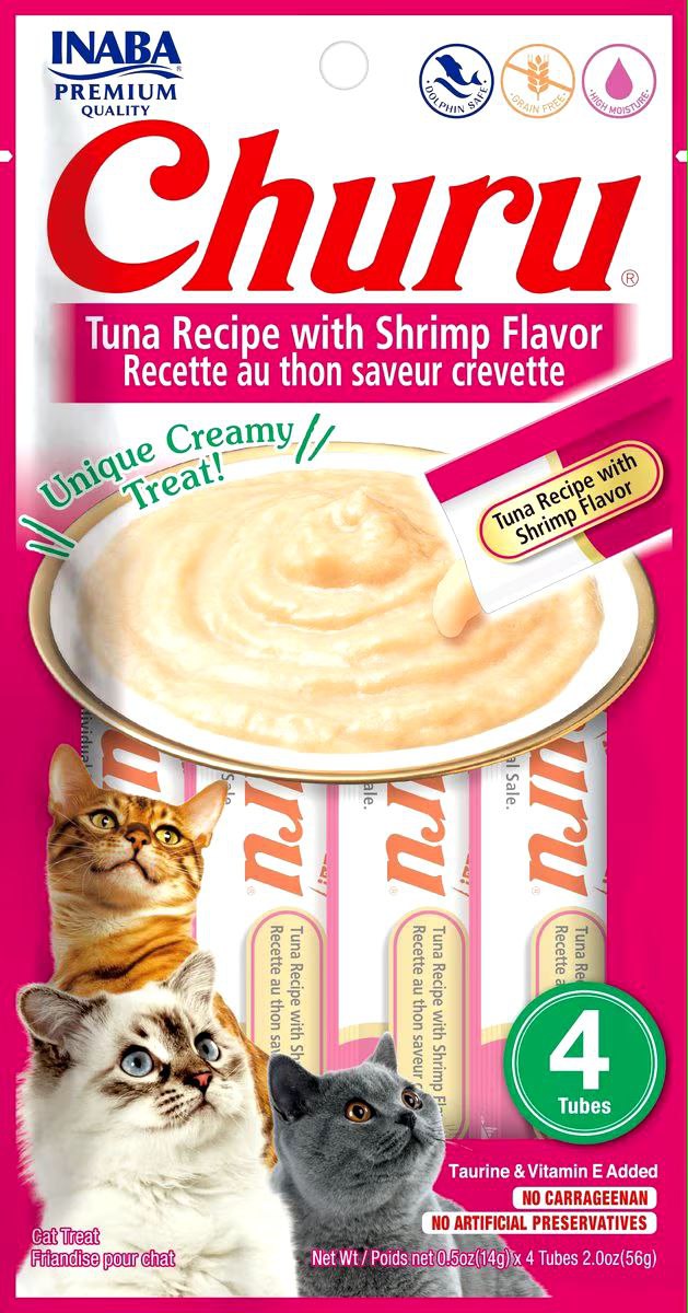 Churu Tuna Recipe with Shrimp Flavor 4X
