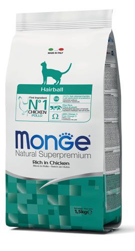 Monge Hairball Rich in Chicken 1,5Kg