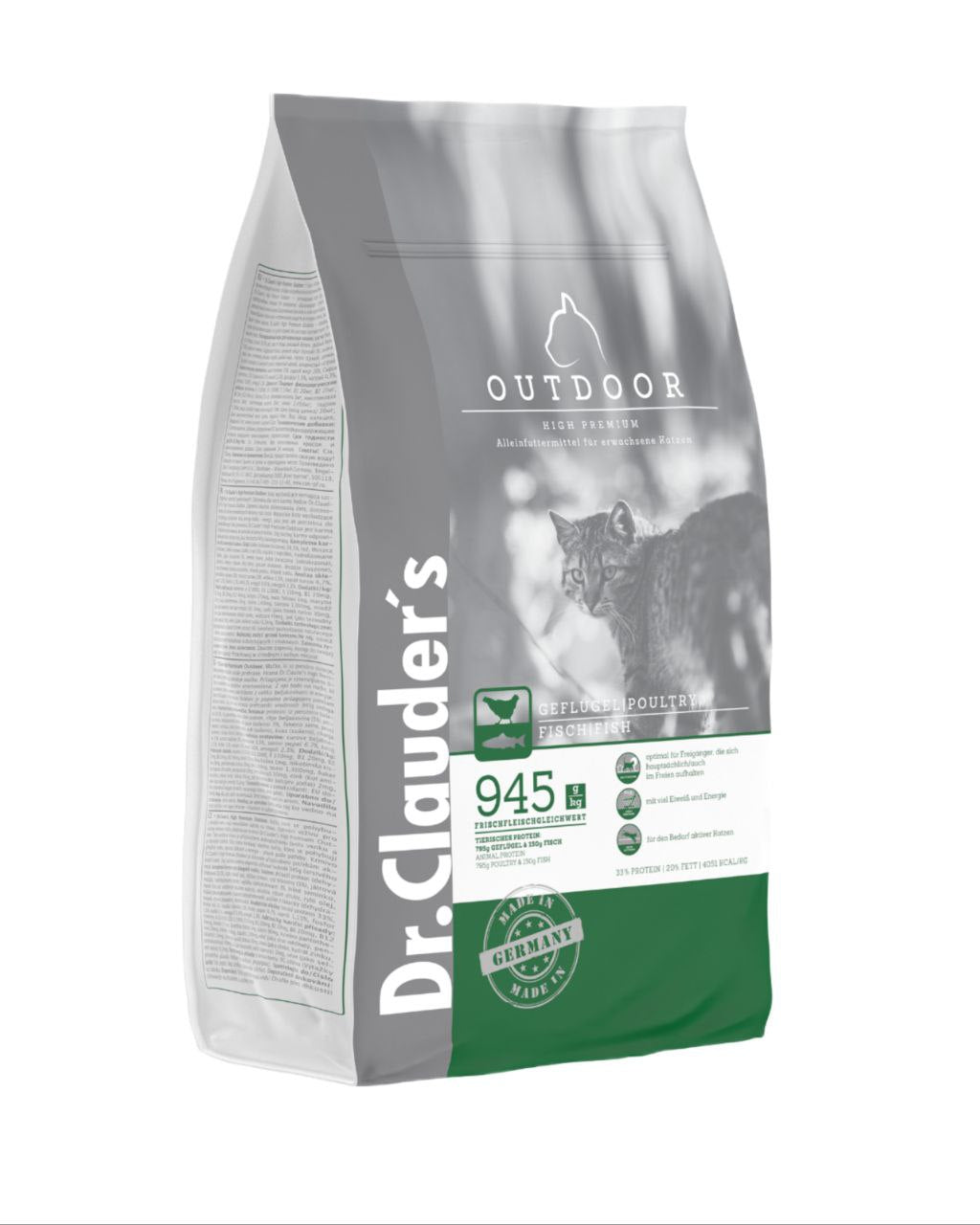 Dr. Clauder's Outdoor with Poultry and Fish 1,5Kg