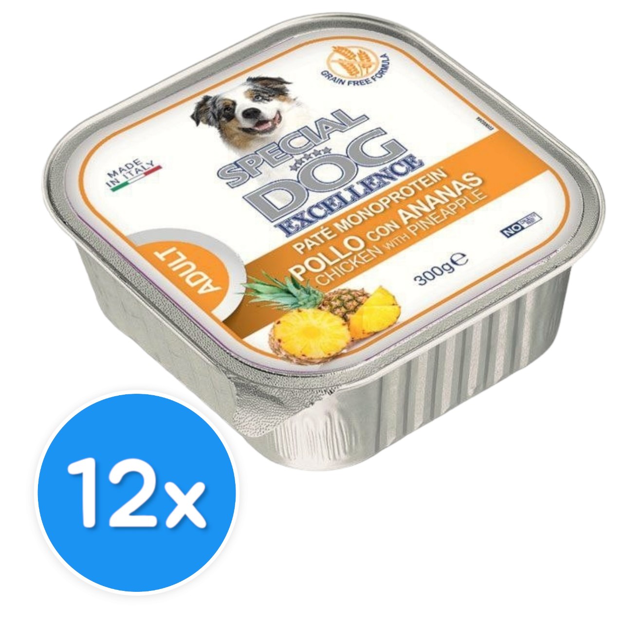 مریشکی تایبەتی سەگی نایابی پاتێ مۆنۆپڕۆتینی لەگەڵ ئەناناس 12X