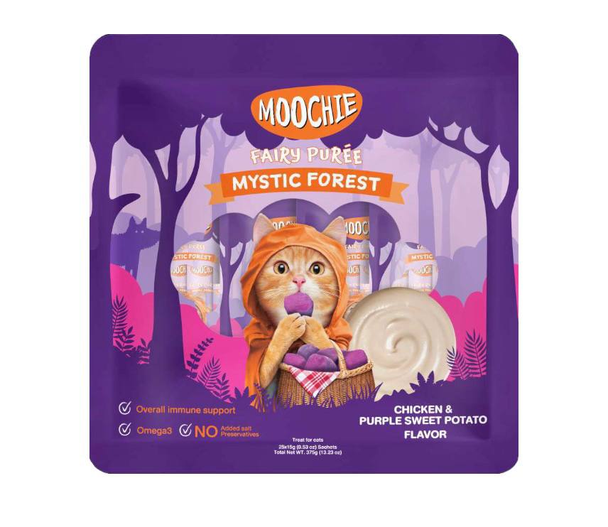 مریشکی مووچی و تامی پەتاتەی شیرینی وەنەوشەیی 25X