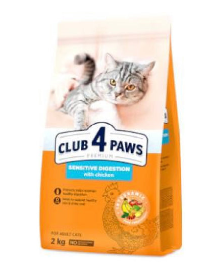 Club 4 Paws Sensitive Digestion with Chicken 2Kg