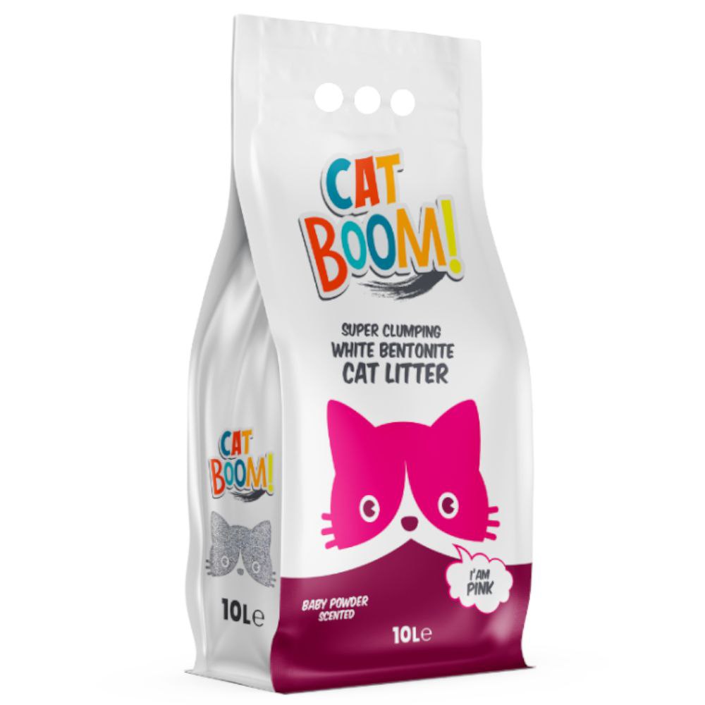 Cat Boom! Cat Litter Baby Powder 10L