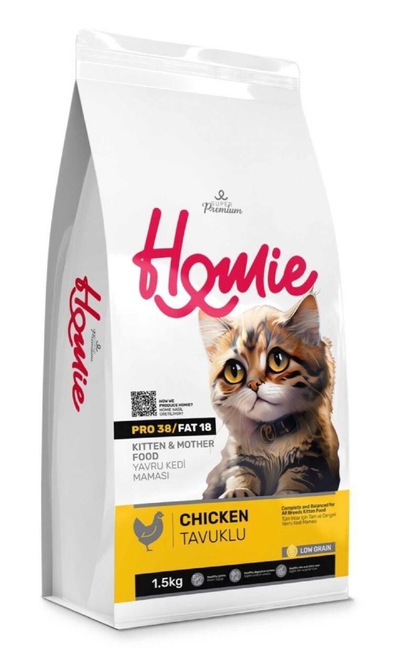 Homie Kitten & Mother Chicken 1,5Kg