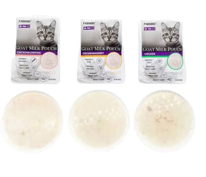 Faenbei Goat Milk Pouch With Chicken & Cod Fish 85g