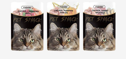 زيت السمك بالدجاج واليقطين من فاينباي 12X