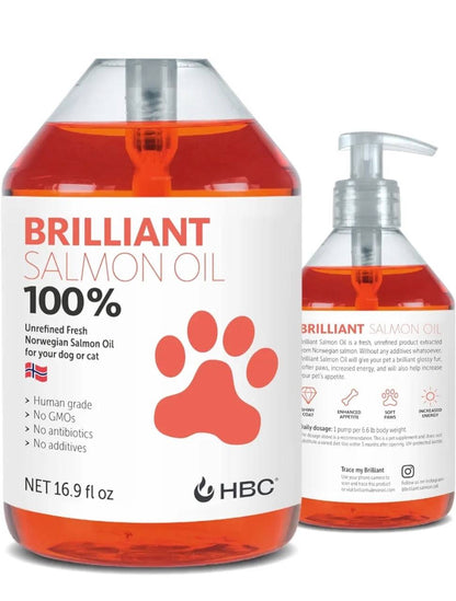 زەیتی سەلەمۆنی ئاژەڵی ماڵی ئالۆبەر 100ml