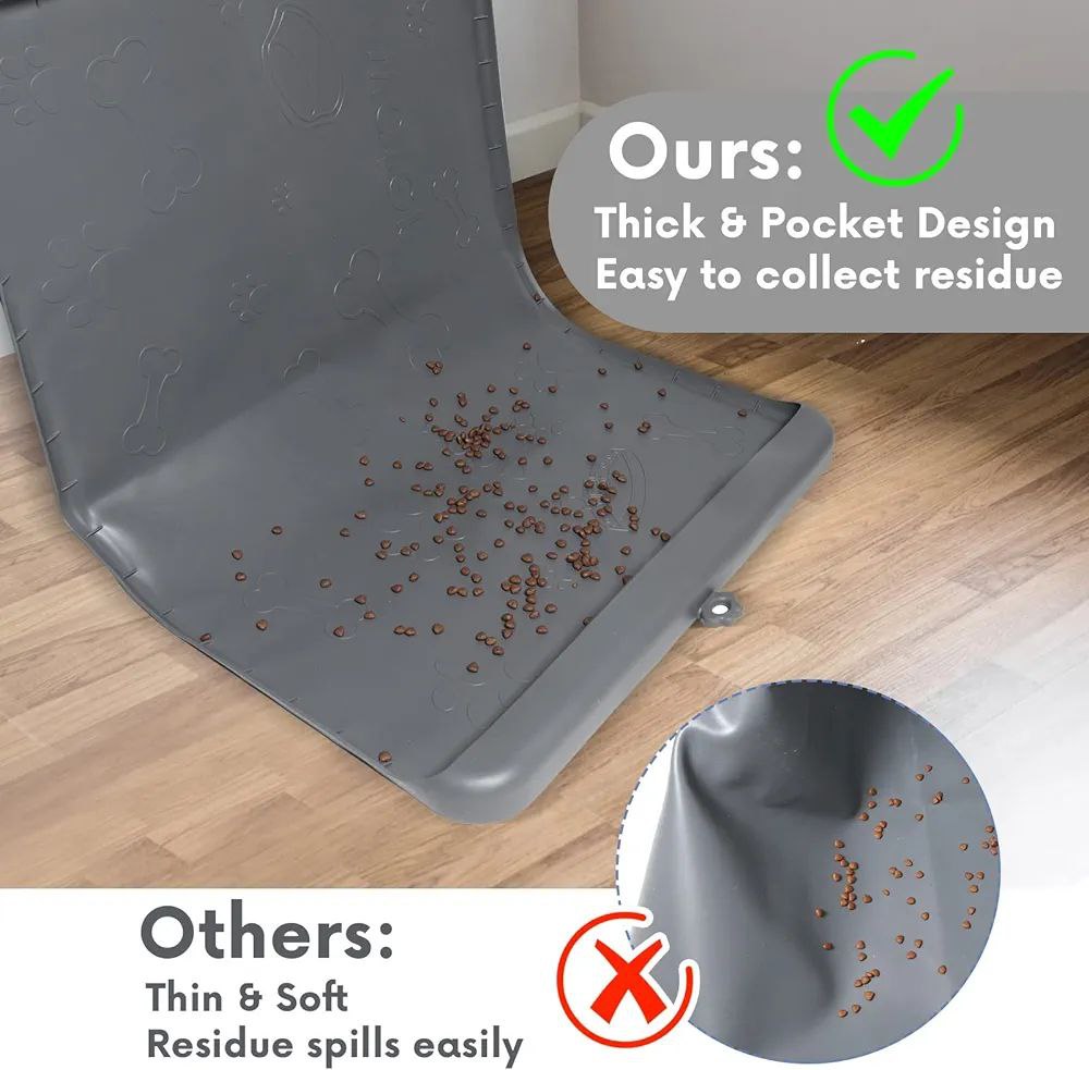 حصيرة سيليكون للكلاب لوضع الطعام