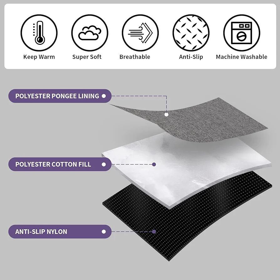 سجادات مقاومة للماء للكلاب للسفر 90 سم