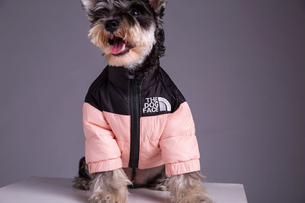 Dog Face Puffer Jacket XL