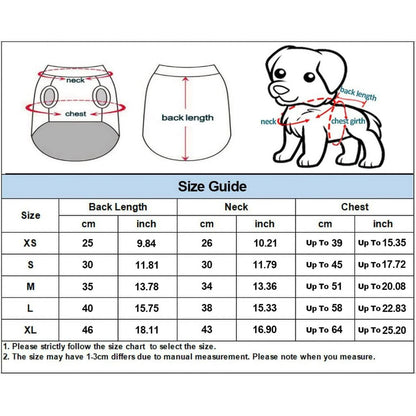 Pet Vest Harness Warm Vest Jacket  M