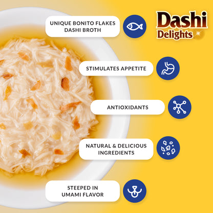 Dashi Delights Chicken with Tuna & Salmon Recipe 70g
