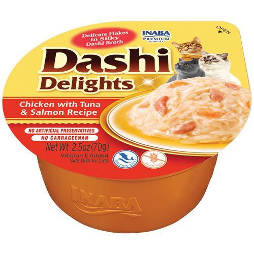 Dashi Delights Chicken with Tuna & Salmon Recipe 70g