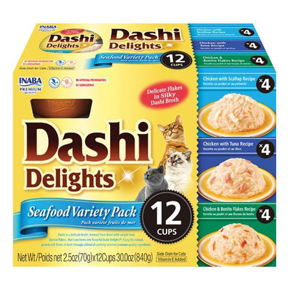 Dashi Delights Seafood Variety Pack 12X