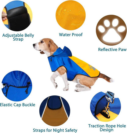 Dog Raincoat Lightweight M