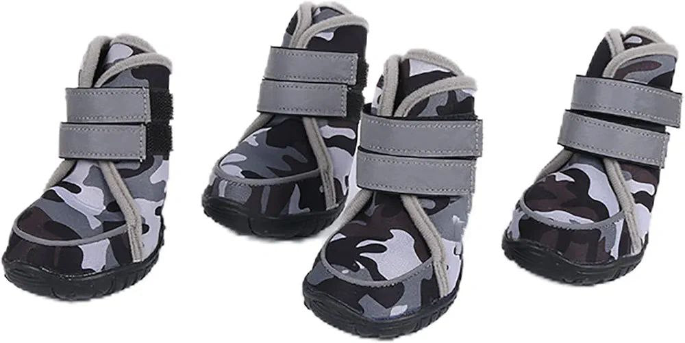 حذاء كلاب مقاوم للماء مقاس M