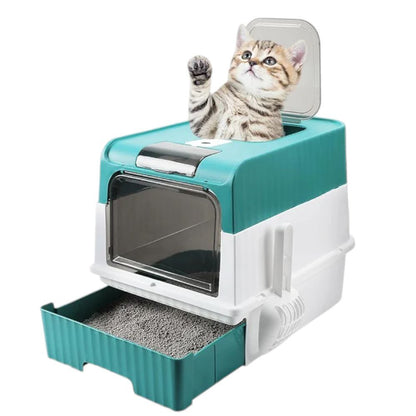 سندوقی پاشماوەی داپۆشراو سەوز 40سم