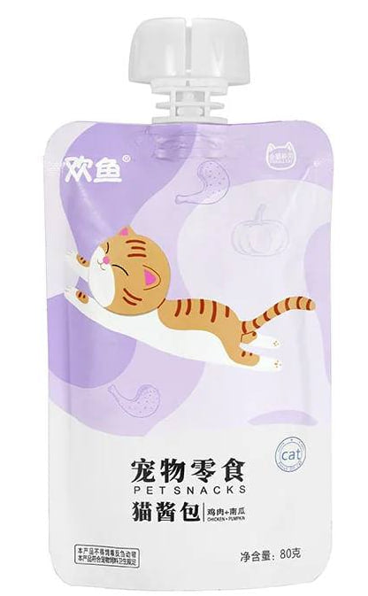 مریشکی خواردنی کەمی ئاژەڵە ماڵیەکان لەگەڵ قووتە 80g