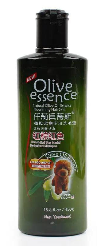 شامپۆی پیشەیی سەگی قاوەیی ئۆلیڤ ئێسێنس ٤٥٠مل