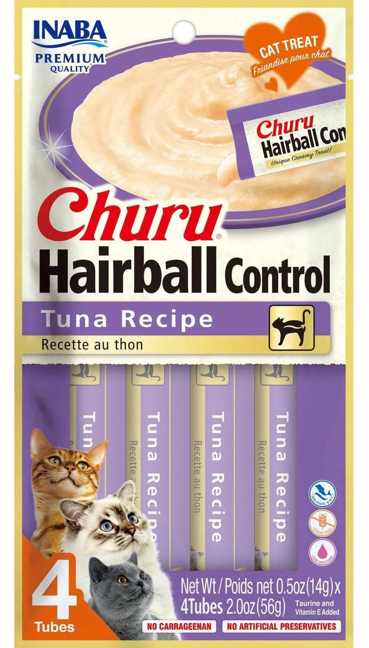 Churu Hairball Control with Tuna 4X