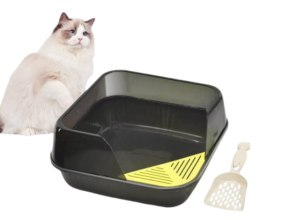 Open Litterbox Grey 28cm