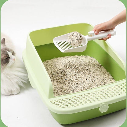 صندوق قمامة مفتوح أزرق فاتح 38 سم