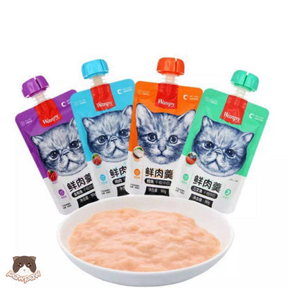 وانپی تریت لەگەڵ مریشک و ماسی کود 90g