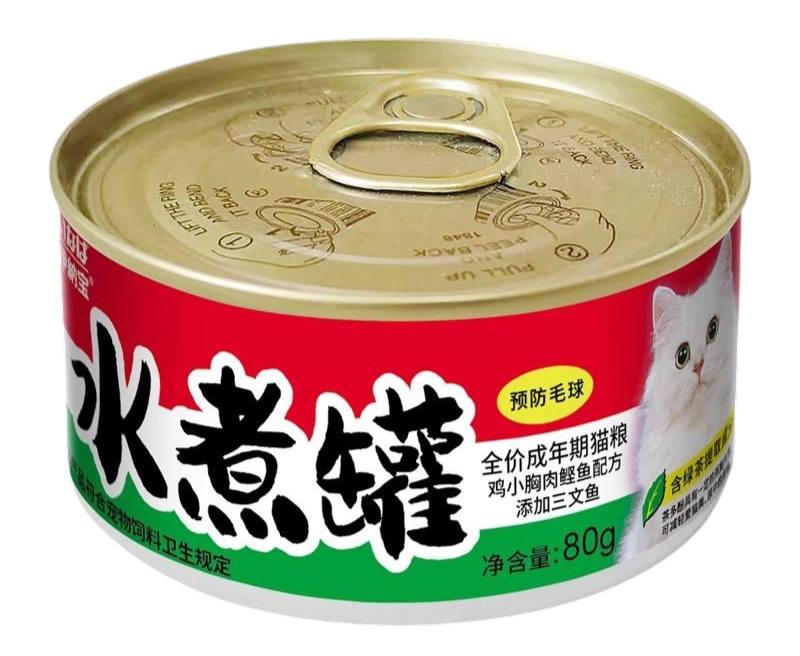Canned Hairball with Salmon Breast 80g