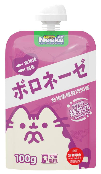 Neeka Tuna & Cod Flavor 100g